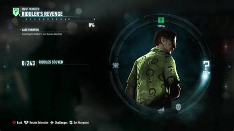 riddler's revenge gotham casino|Batman: Arkham Knight Guide/Walkthrough.